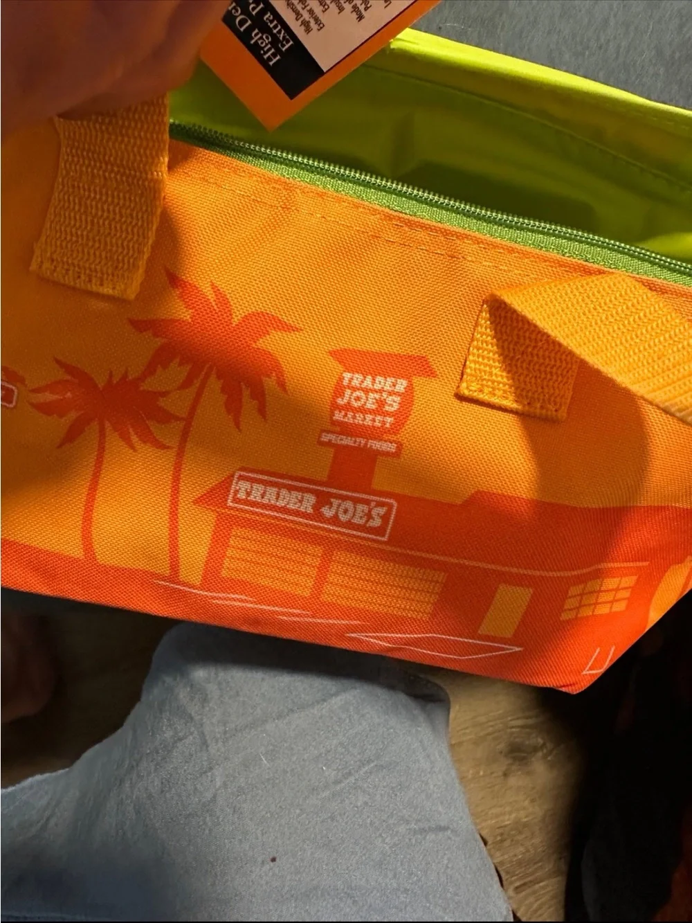 🆕Trader Joe’s Set of 2 Mini Insulated Food Storage Lunch Tote Bag❤️❤️